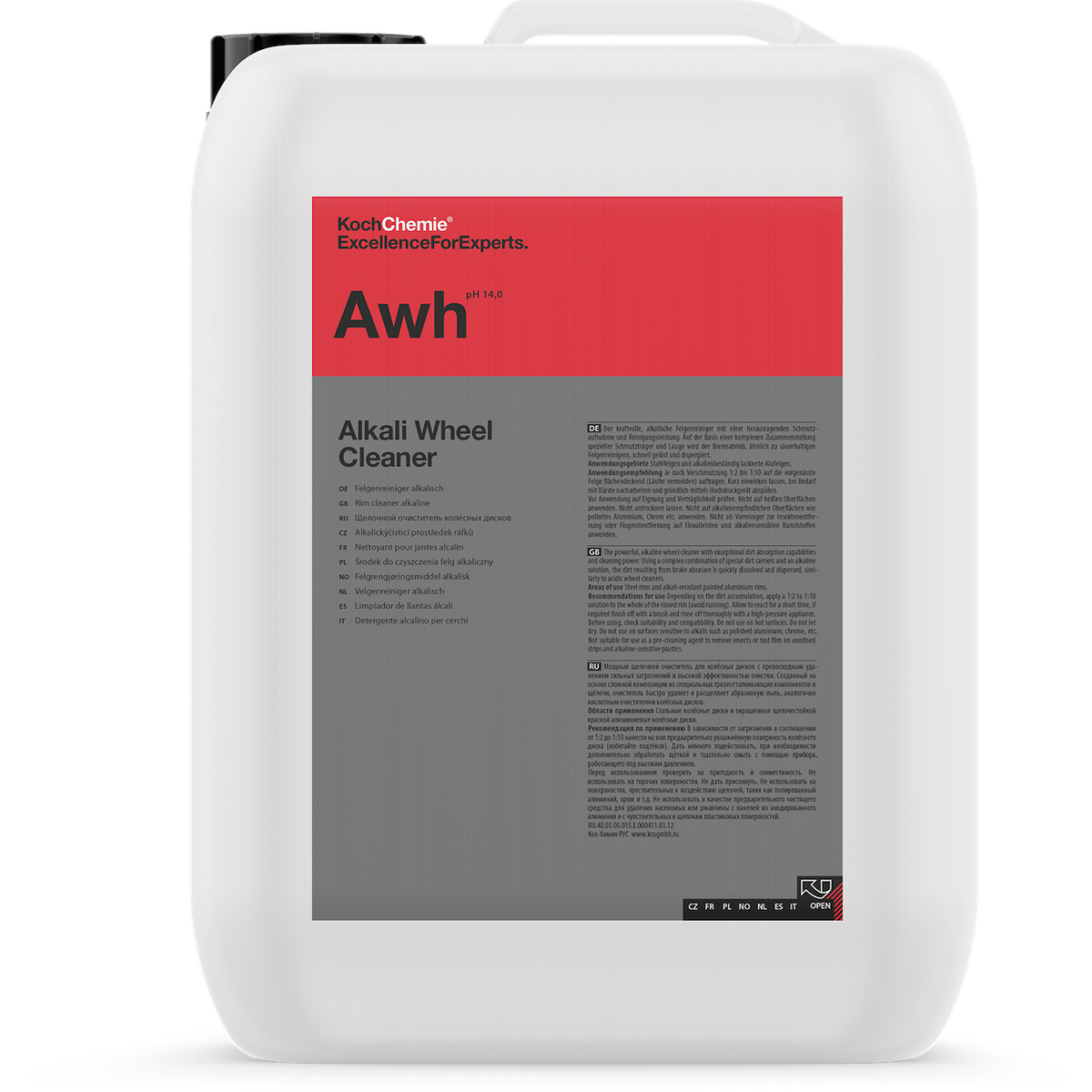 Koch-Chemie AWH Alkaline Wheel Cleaner *On Order*