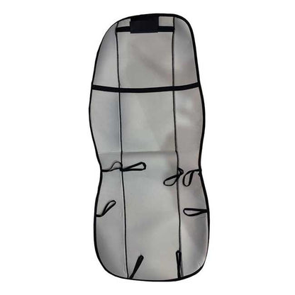 Super Fresh Terry Cloth Car Seat Covers Black-Red 2 Pieces