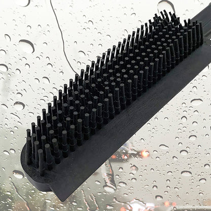 Rubber Pet Hair Cleaning Brush / Silicone Window Squeegee 2in1 Feral Detailing