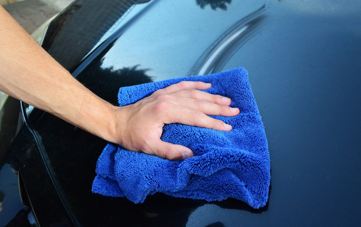 DB Ocean Soft Power Grooming & Cleaning Towel, blue 40x40cm