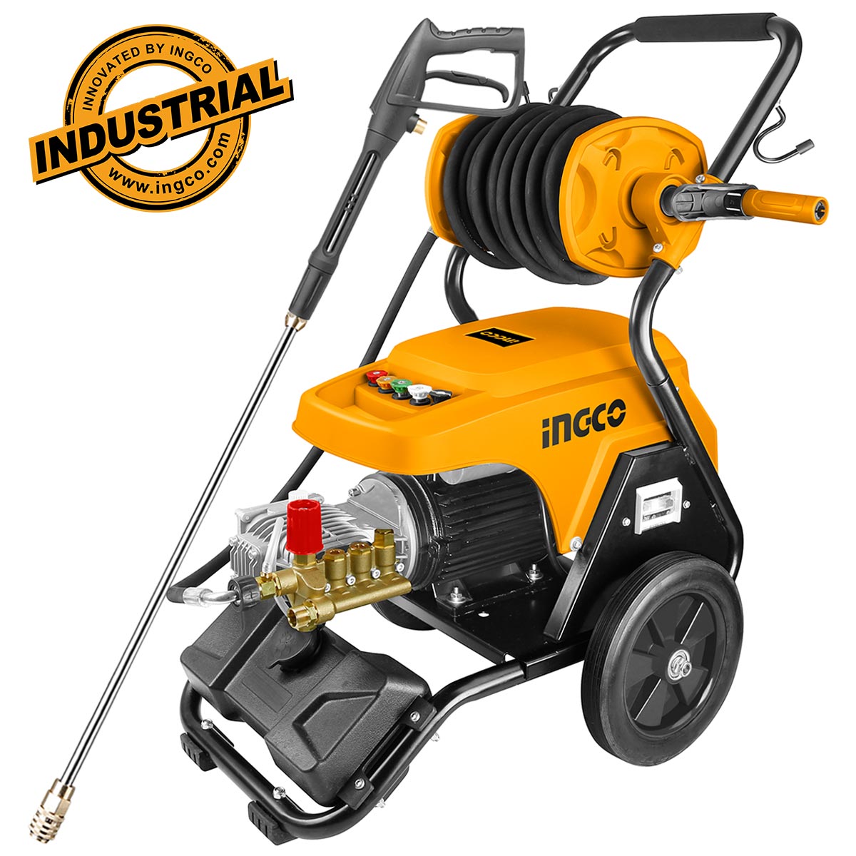 Ingco Πλυστικό Μηχάνημα Υψηλής Πίεσης 3000W 130bar