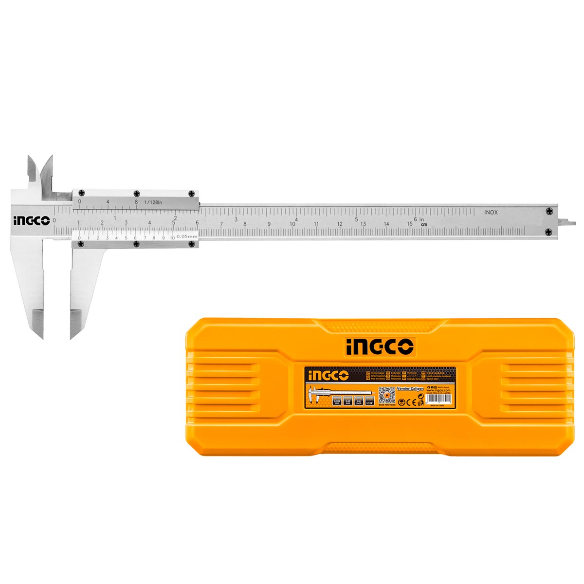Ingco Παχύμετρο INOX 200mm