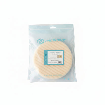 Pro Workz Γούνα Γυαλίσματος από Φυσικό Μαλλί 130mm Μεσαία