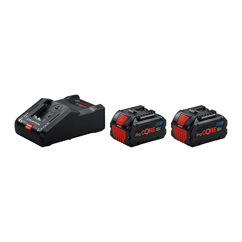 BOSCH Σετ Μπαταρίας – Φορτιστή STARTER-SET PC 18V 2×5.5Ah