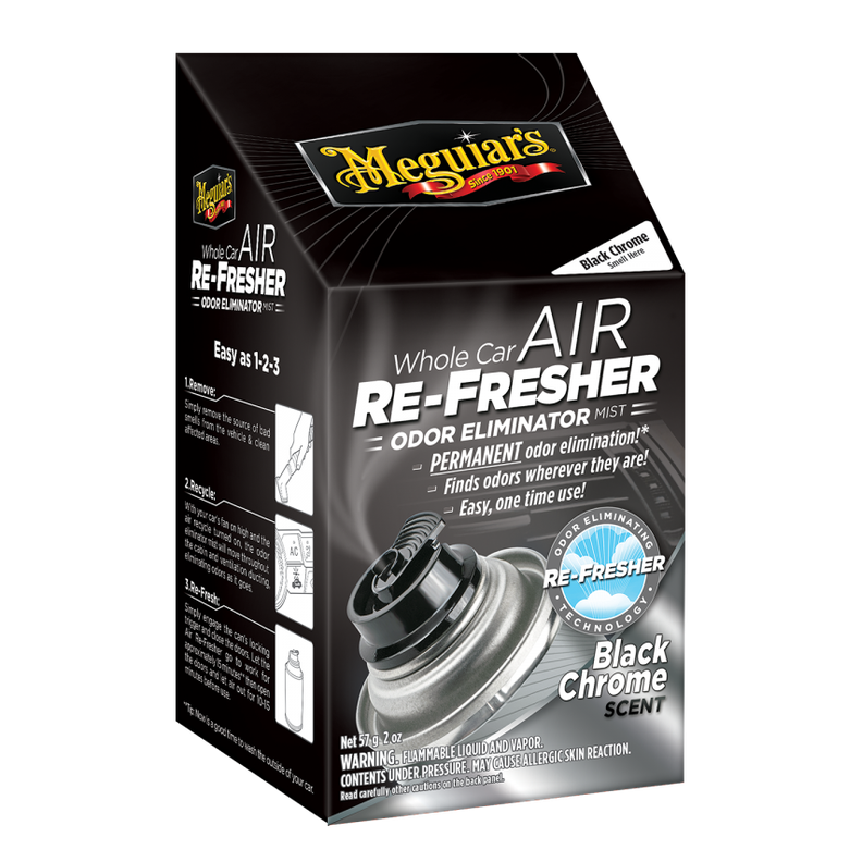 Meguiar's Whole Car Air Re-Fresher Black Chrome 59ml