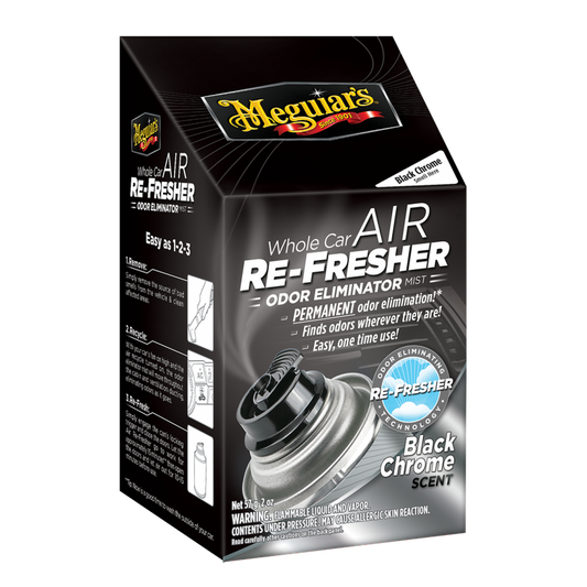 Meguiars Whole Car Air Re-Fresher Black Chrome 59ml