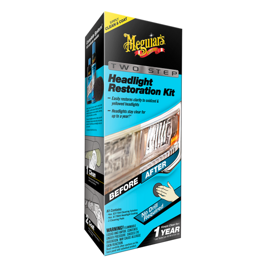 Meguiar's 2-Step Headlight Restoration Kit G2970EU