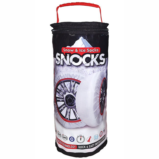 Snocks Anti-slip Snow Socks for Tires "Small" 2 Pieces