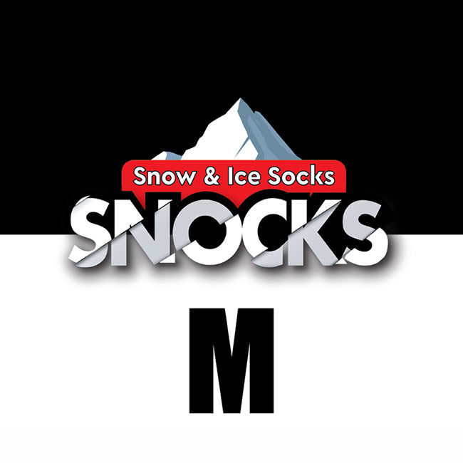 Snocks Αντιολισθητικό Πανί-Χιονοκουβέρτα Ελαστικών "Medium" 2 Τεμάχια