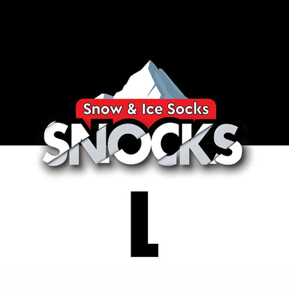 Snocks Αντιολισθητικό Πανί-Χιονοκουβέρτα Ελαστικών "Large" 2 Τεμάχια