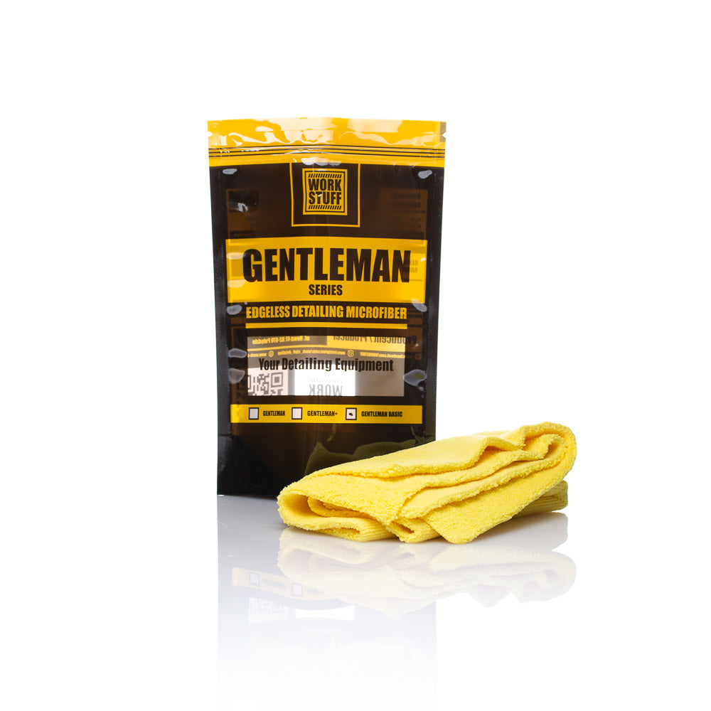 Work Stuff Gentleman Basic Πανί Μικροϊνών 350gsm Κίτρινο-Μωβ 40x40cm