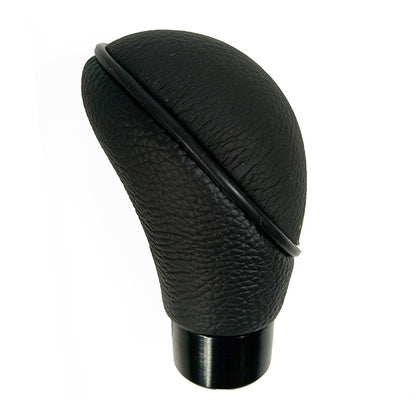 Leather Oval Gear Shift Knob With Rubber