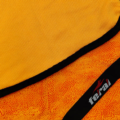 Πετσέτα Microfiber Feral Detailing Pro Heavyweight 40x60cm 600gsm Πορτοκαλί 1 Τεμάχιο