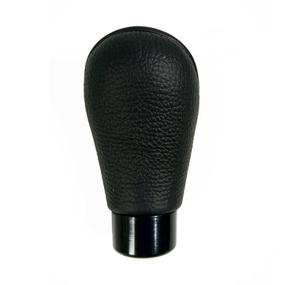 Leather Oval Gear Shift Knob With Rubber