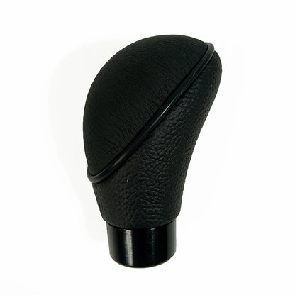 Leather Oval Gear Shift Knob With Rubber