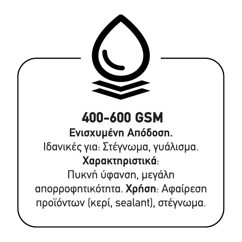 Πετσέτα Microfiber Feral Detailing Pro Heavyweight 40x60cm 600gsm Πορτοκαλί 1 Τεμάχιο