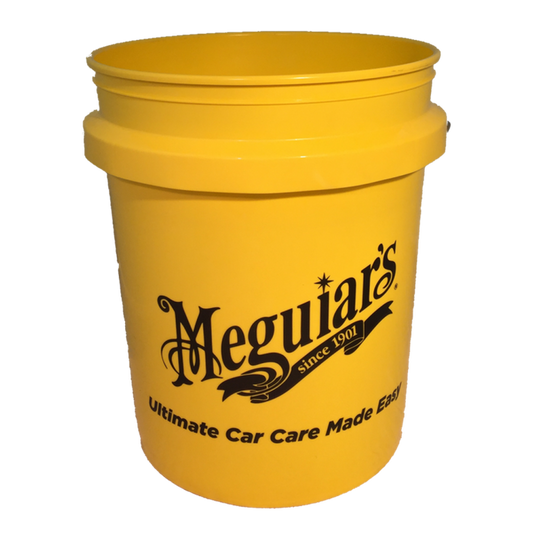Meguiar's Πλαστικός Κάδος Πλυσίματος Χωρητικότητας 18.94lt Κίτρινος